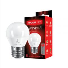 LED лампа 5W мягкий свет G45 Е27